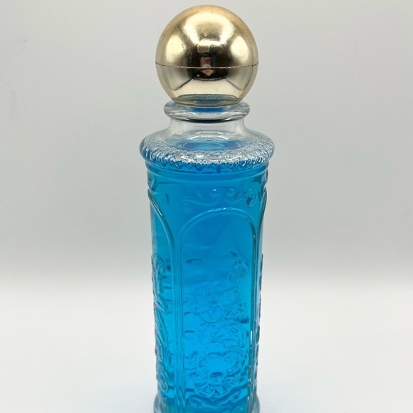 Avon Winter Garden Occur! Blue Cologne Glass Bottle Full - Picture 1 of 3